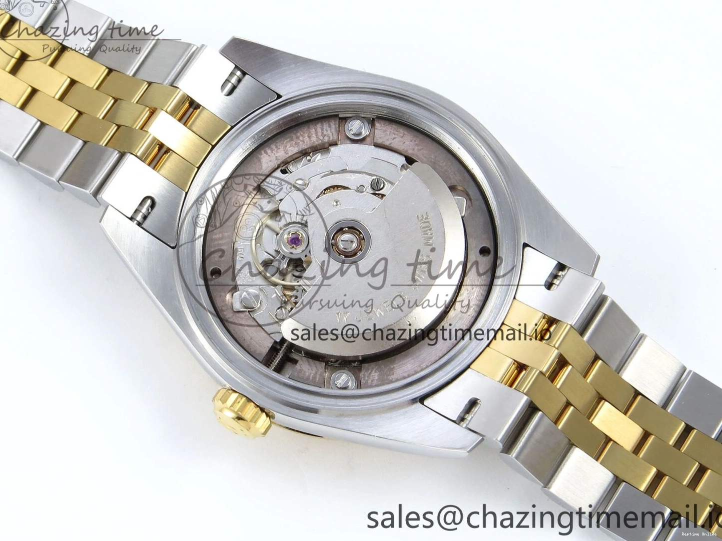0515 DateJust 31 278383RBR ARF 1:1 Best Edition 904L Steel Brown Diamonds Dial Diamonds Bezel on SS YG Jubilee Bracelet ETA Snug 409